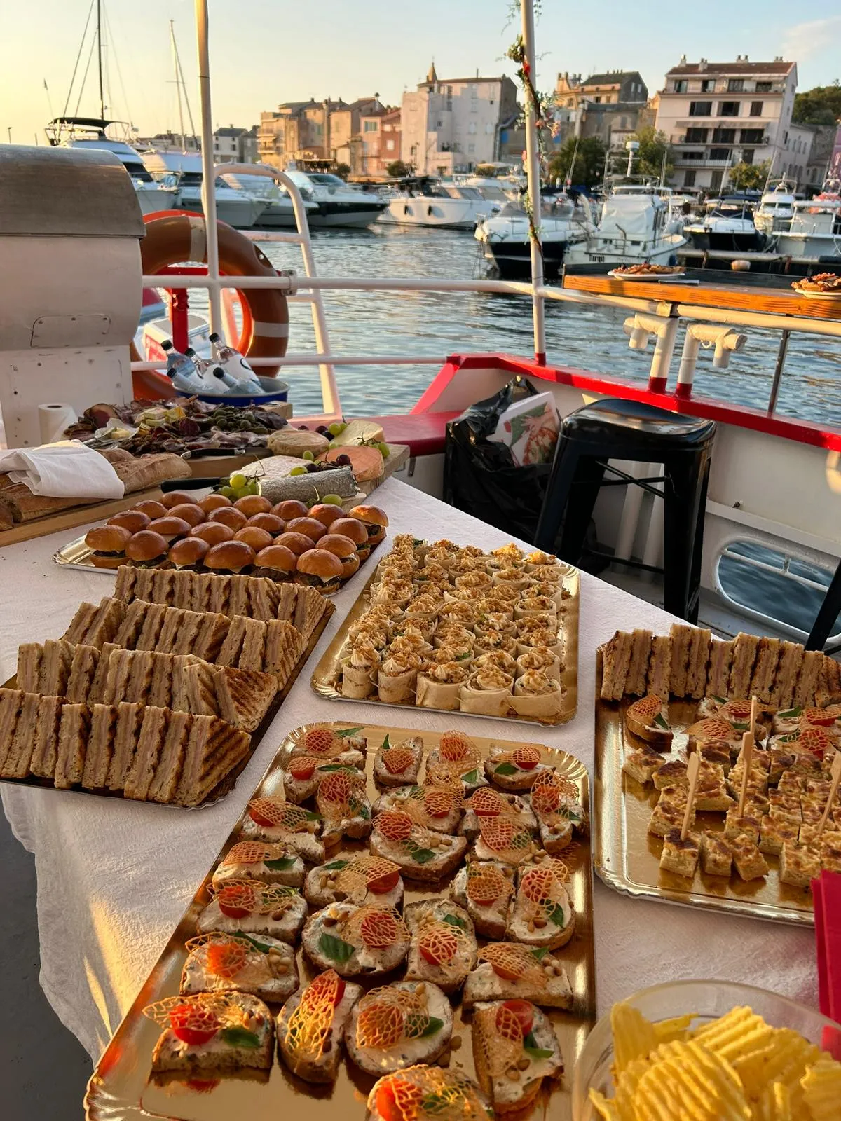 Buffet traiteur professionnel pour événement en Corse